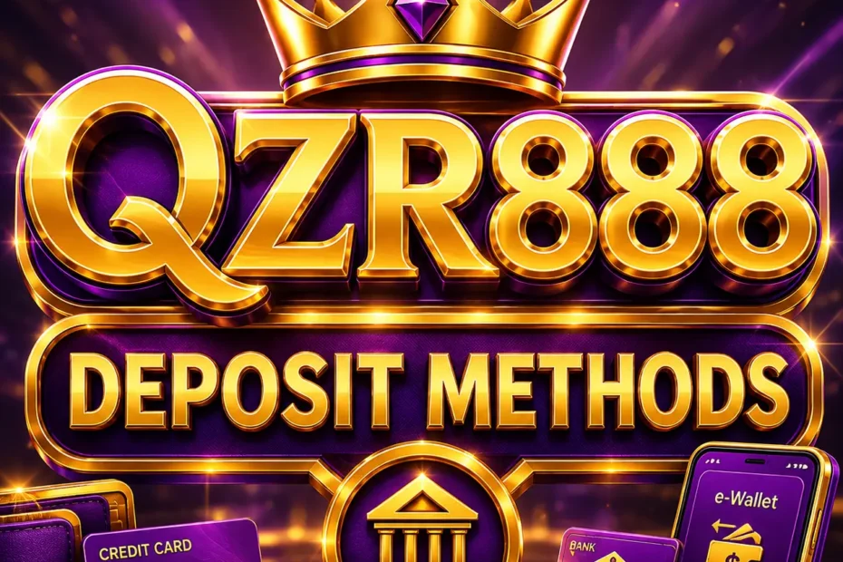 QZR888 Deposit Methods